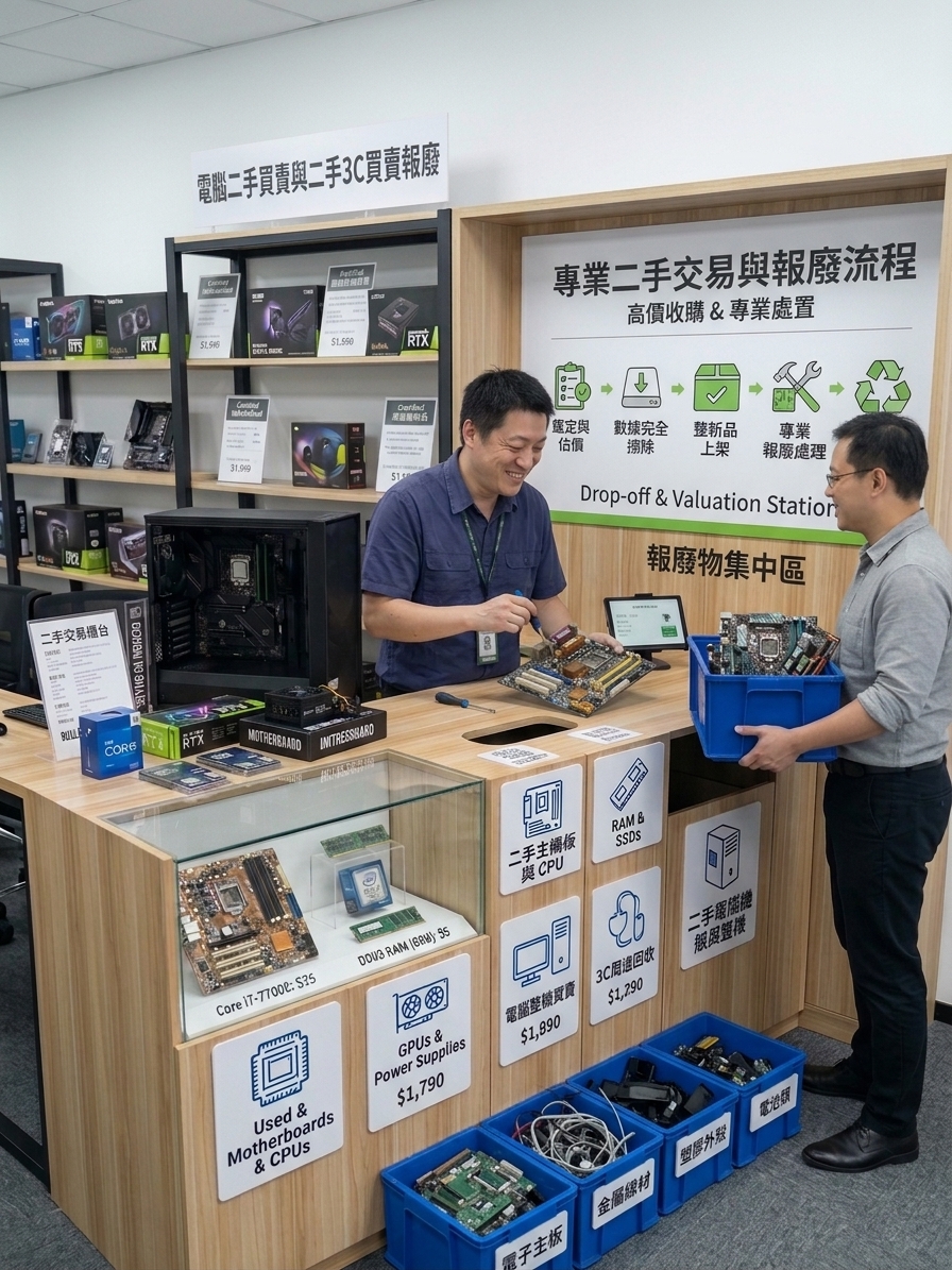 現場親自到場舊機回收